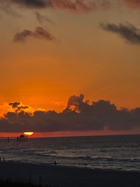 The view from the balcony was simply amazing.