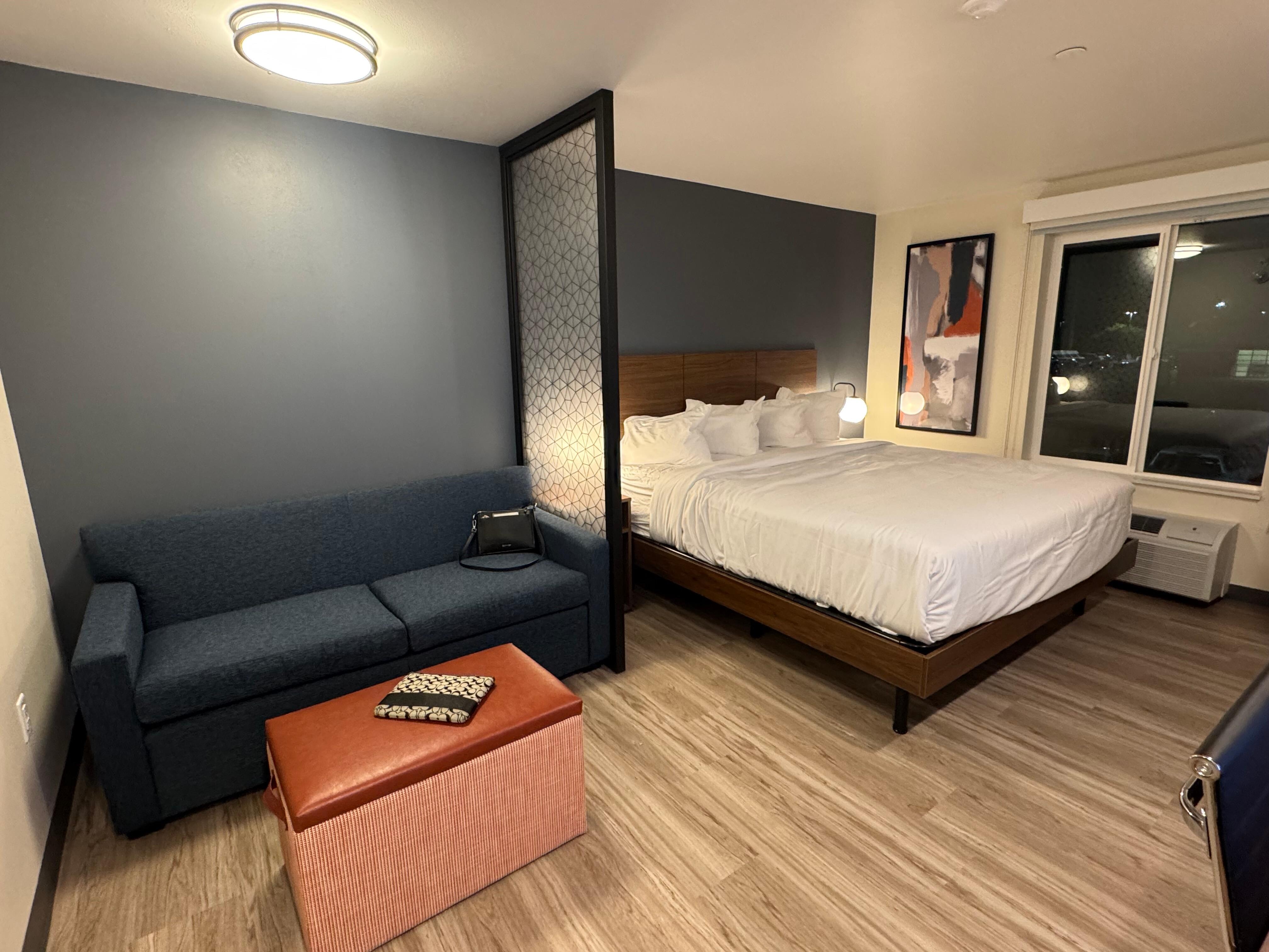 King bed