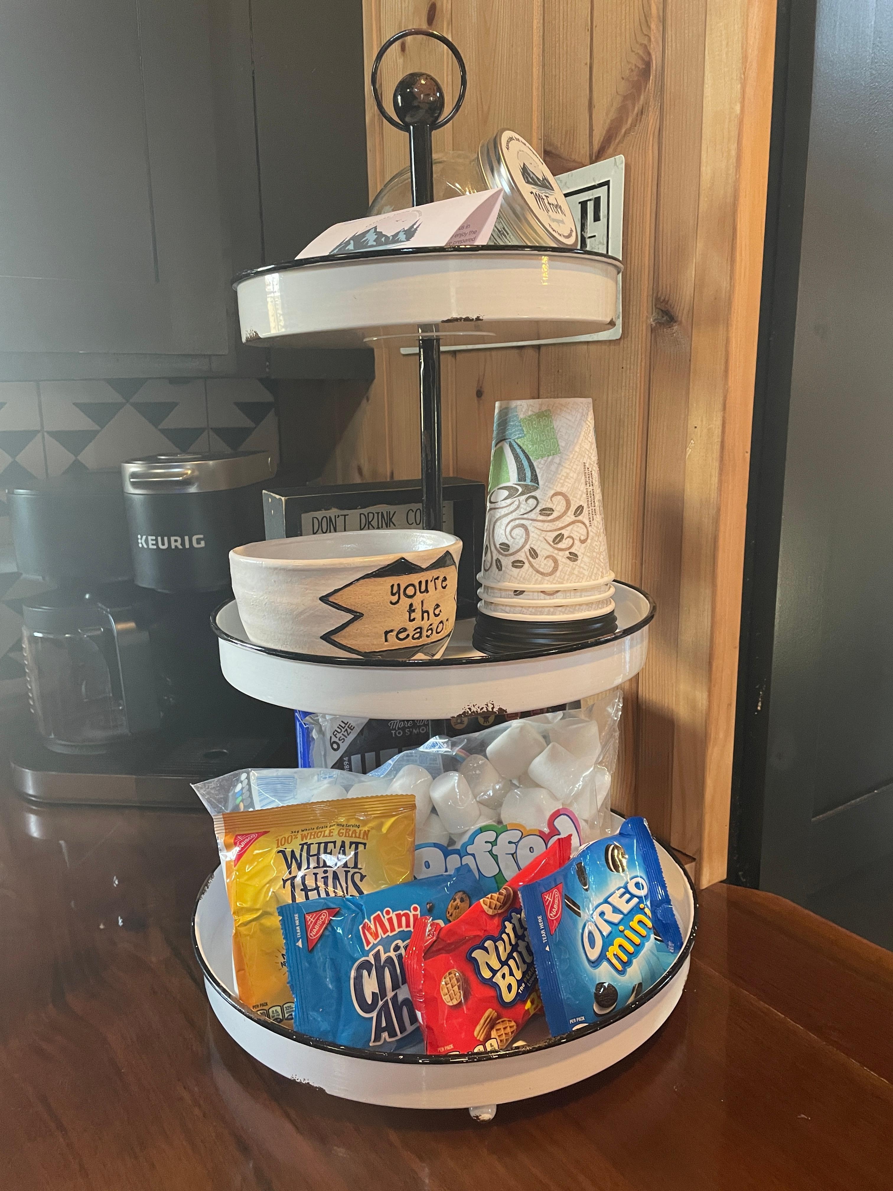 Smore essentials and other snacks