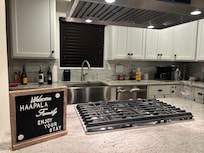 Welcome sign. A very nice touch!