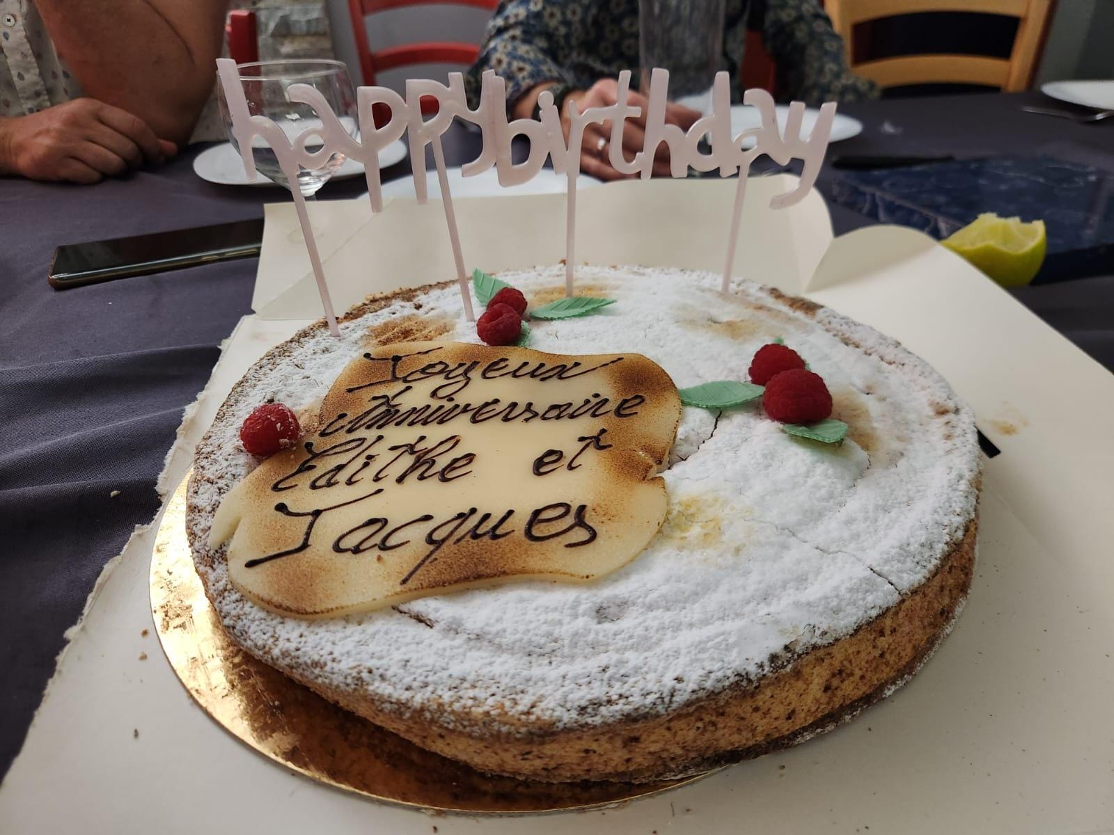 Agréable séjour à l'occasion de notre anniversaire 