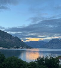 Morning view from the terrace.
