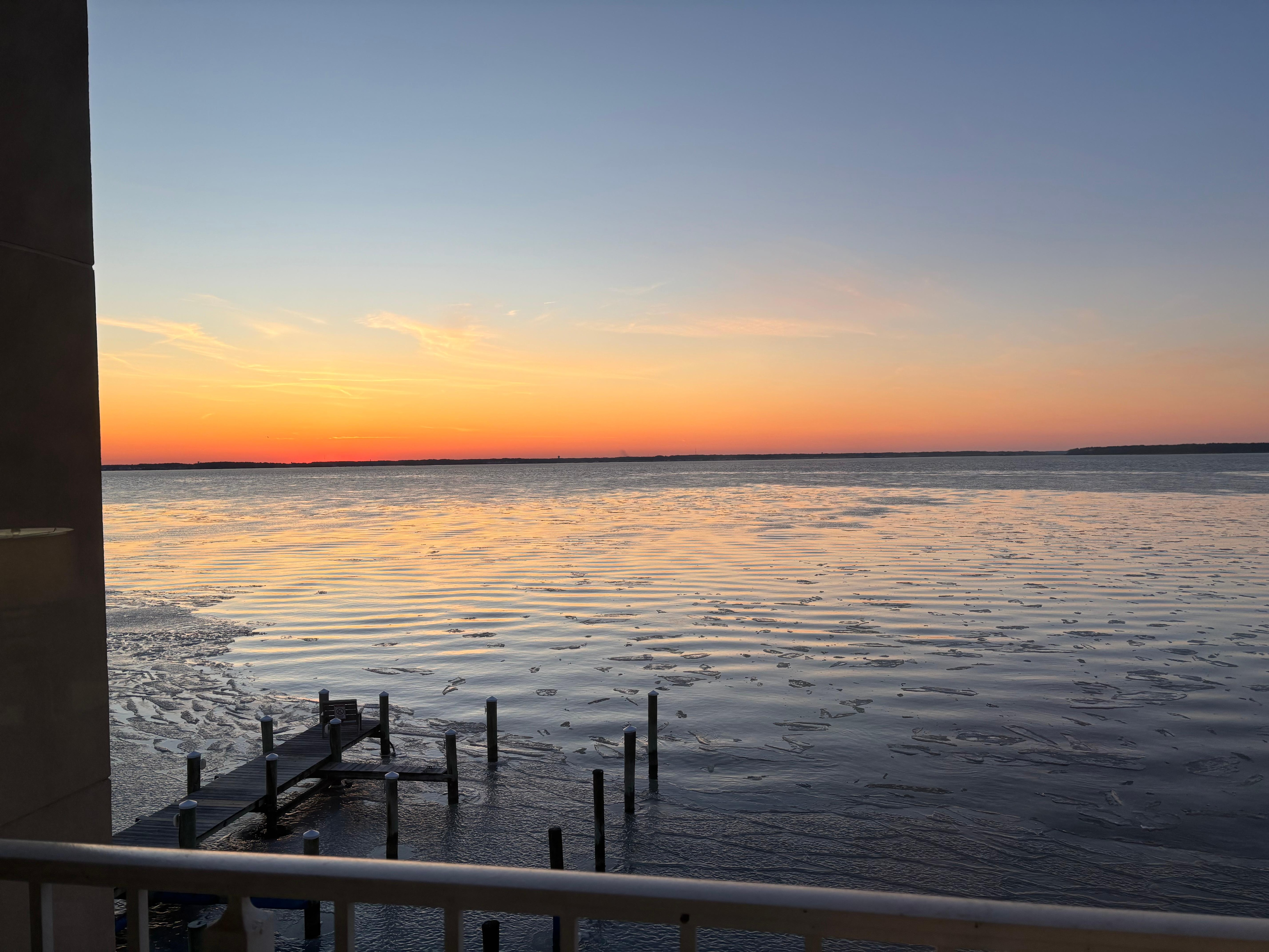 Just missed the bayside sunset