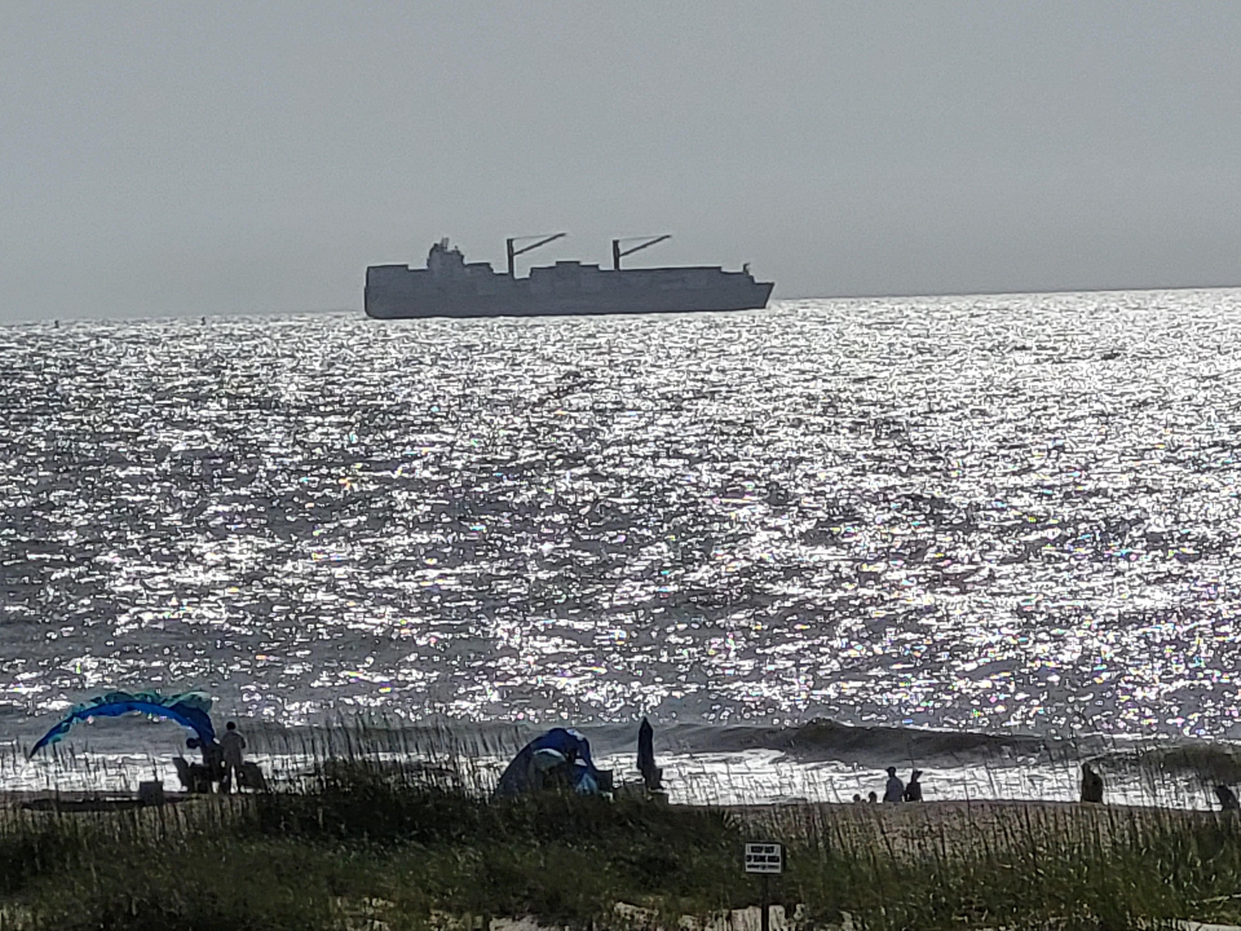 Is that your ship coming in? 