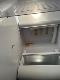 Dirty refrigerator