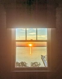 Sunrise from the second floor!