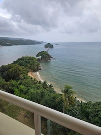 Sea view from our room where on one of the days we could see whales. We were happy we brought our binoculars for such an amazing sight.