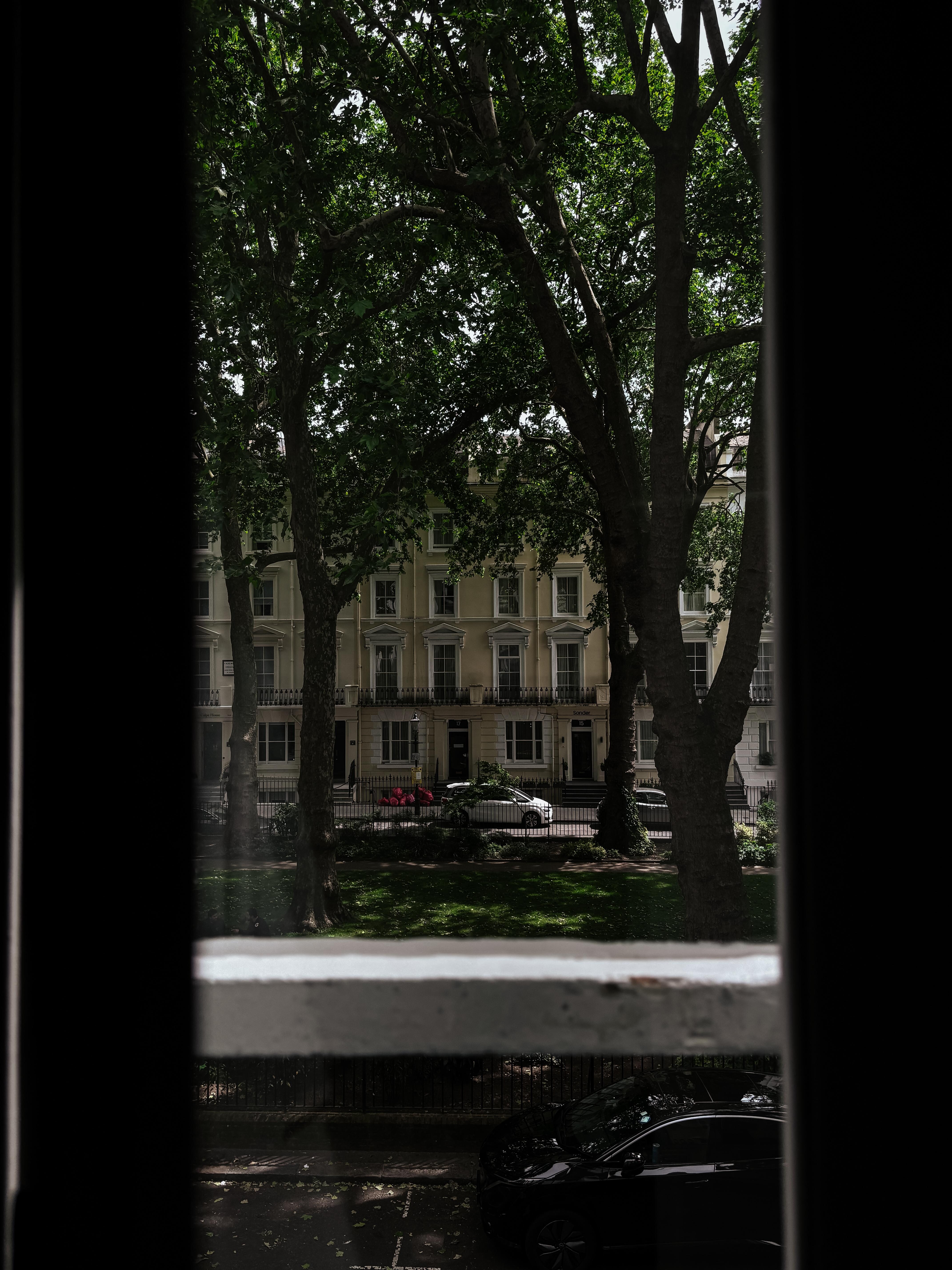 View from our second floor room. 