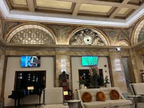 Ornate interior typical of the period