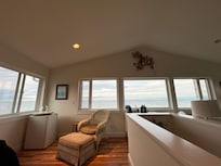 Upstairs living area