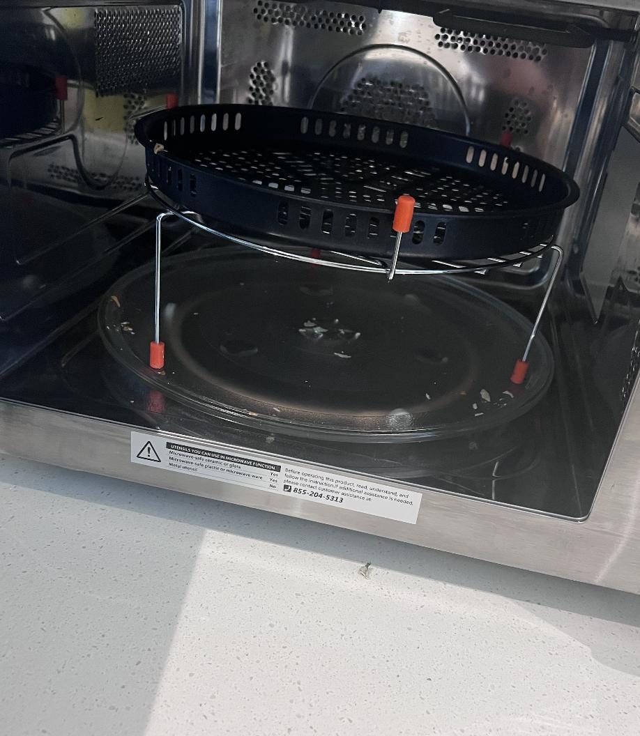 food still in the microwave