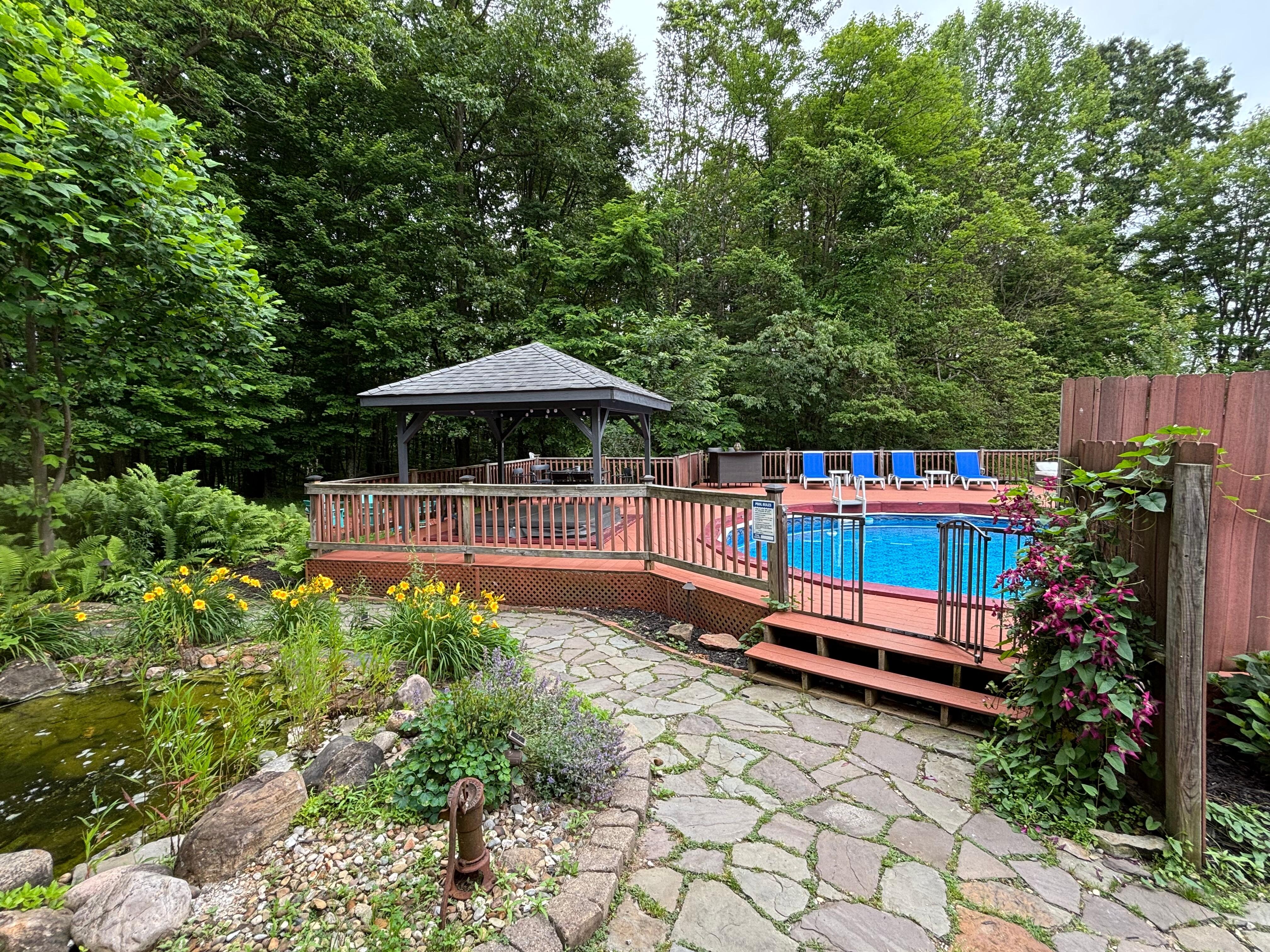 Pool area