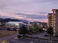 Sunset from front walkway to room