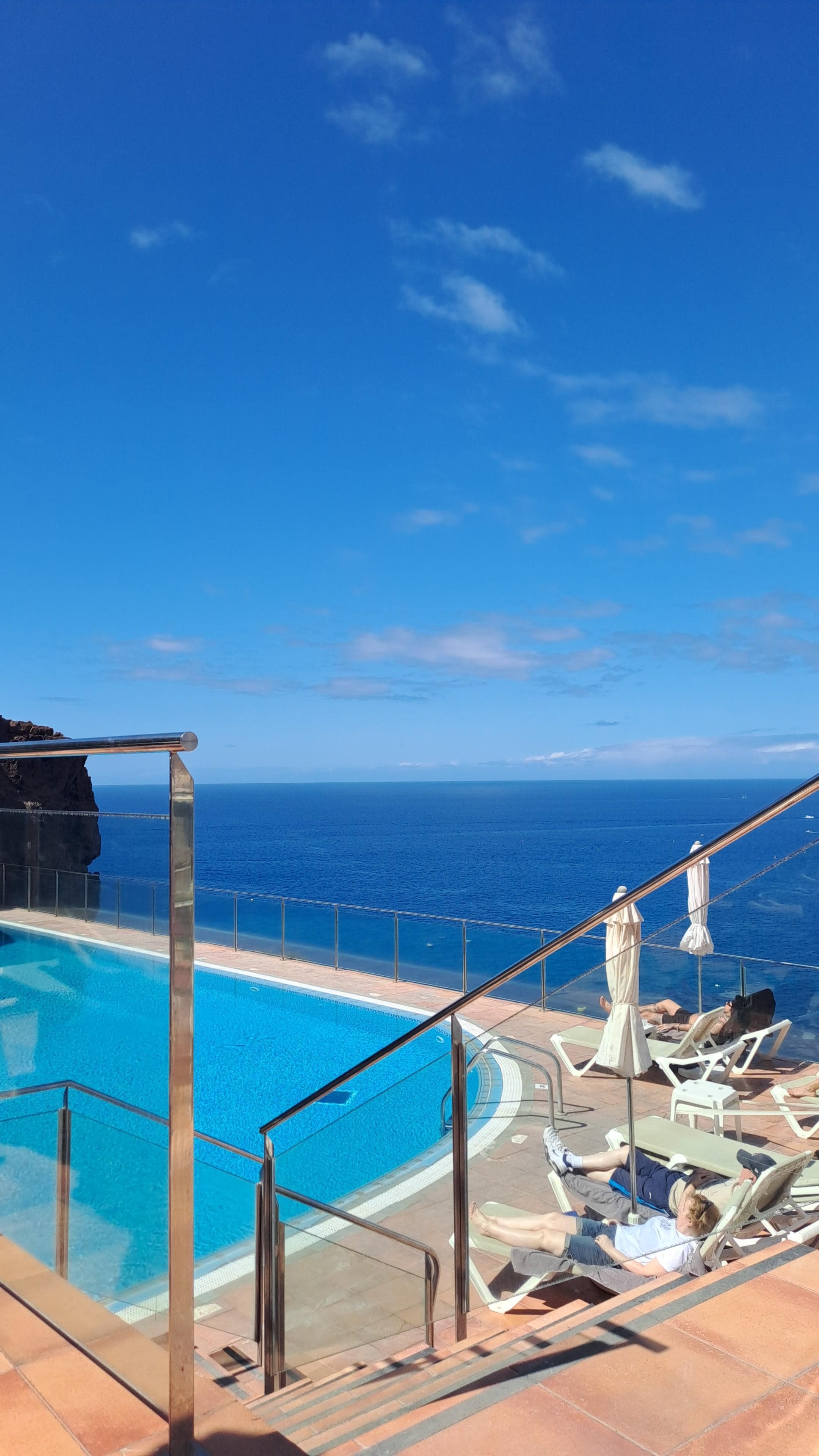 View from adult pool