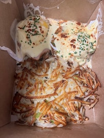 Eggs Benedict to go
