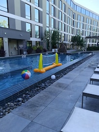 2nd floor pool area was something out of a magazine.