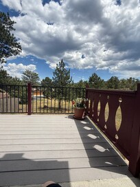 View by the deck
