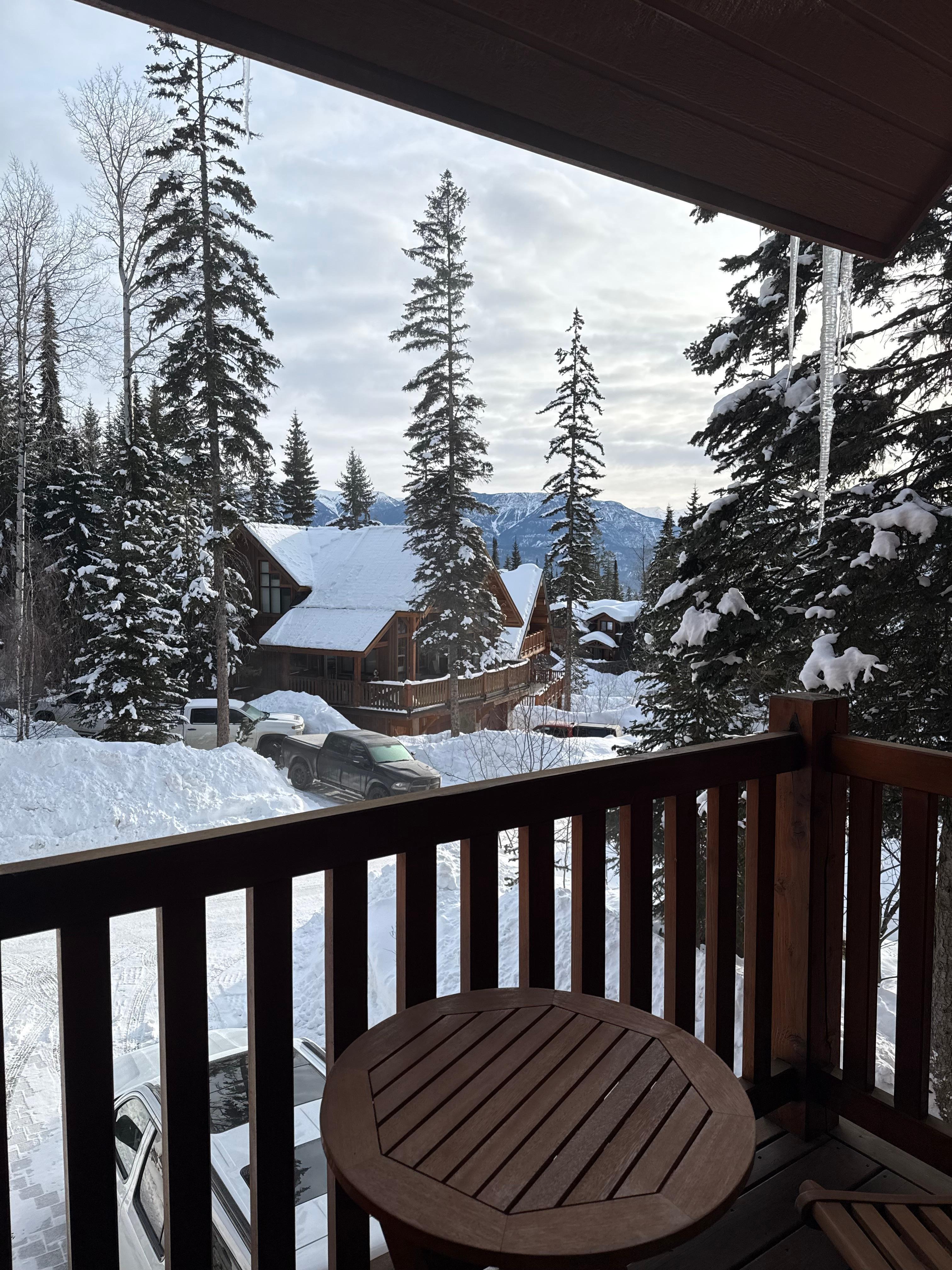 View from the front porch 