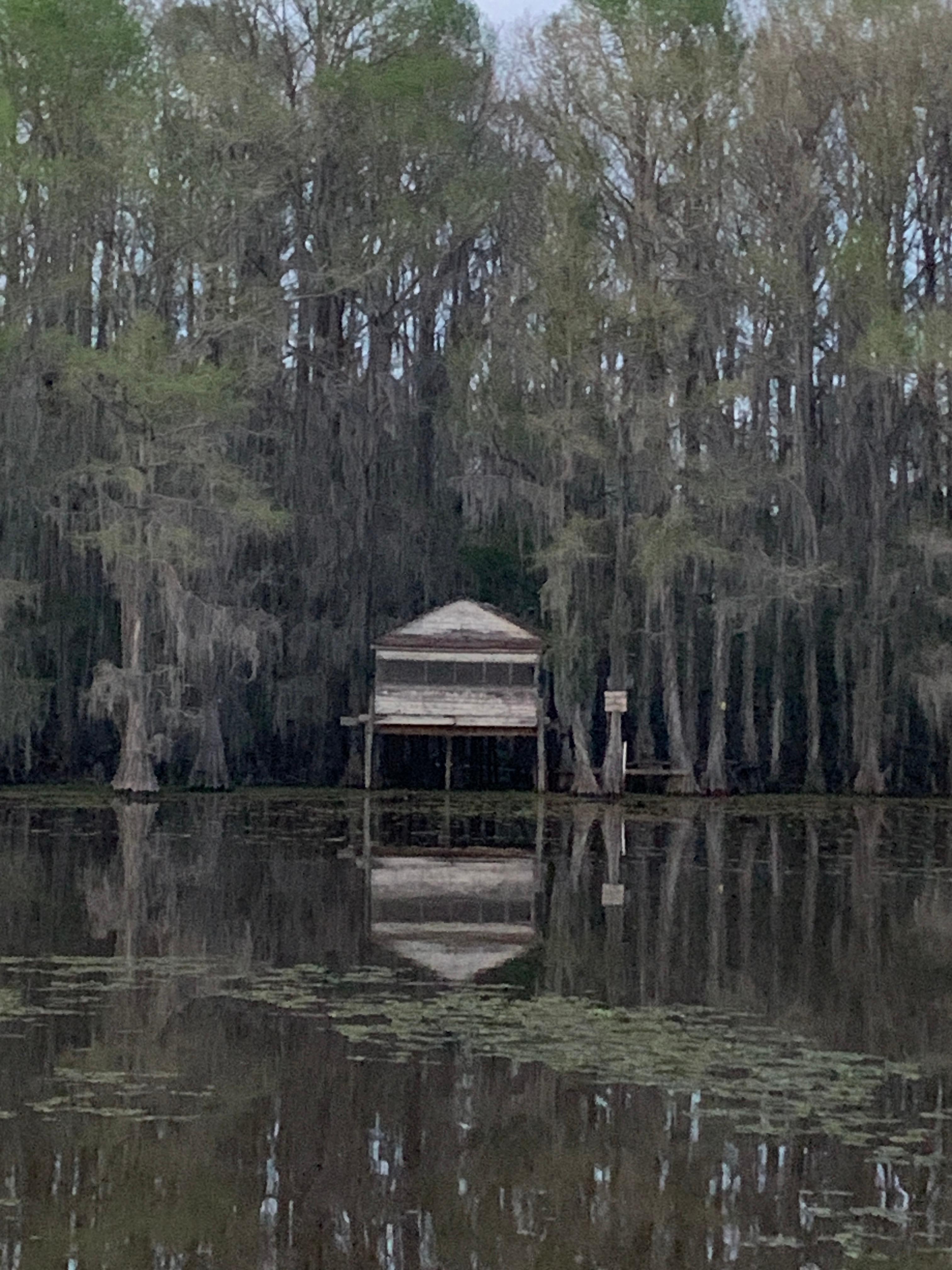 1910 Lake House directly in front of of the rental