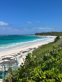 View from the outside deck.