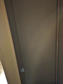 Closet, no hangers or shelves