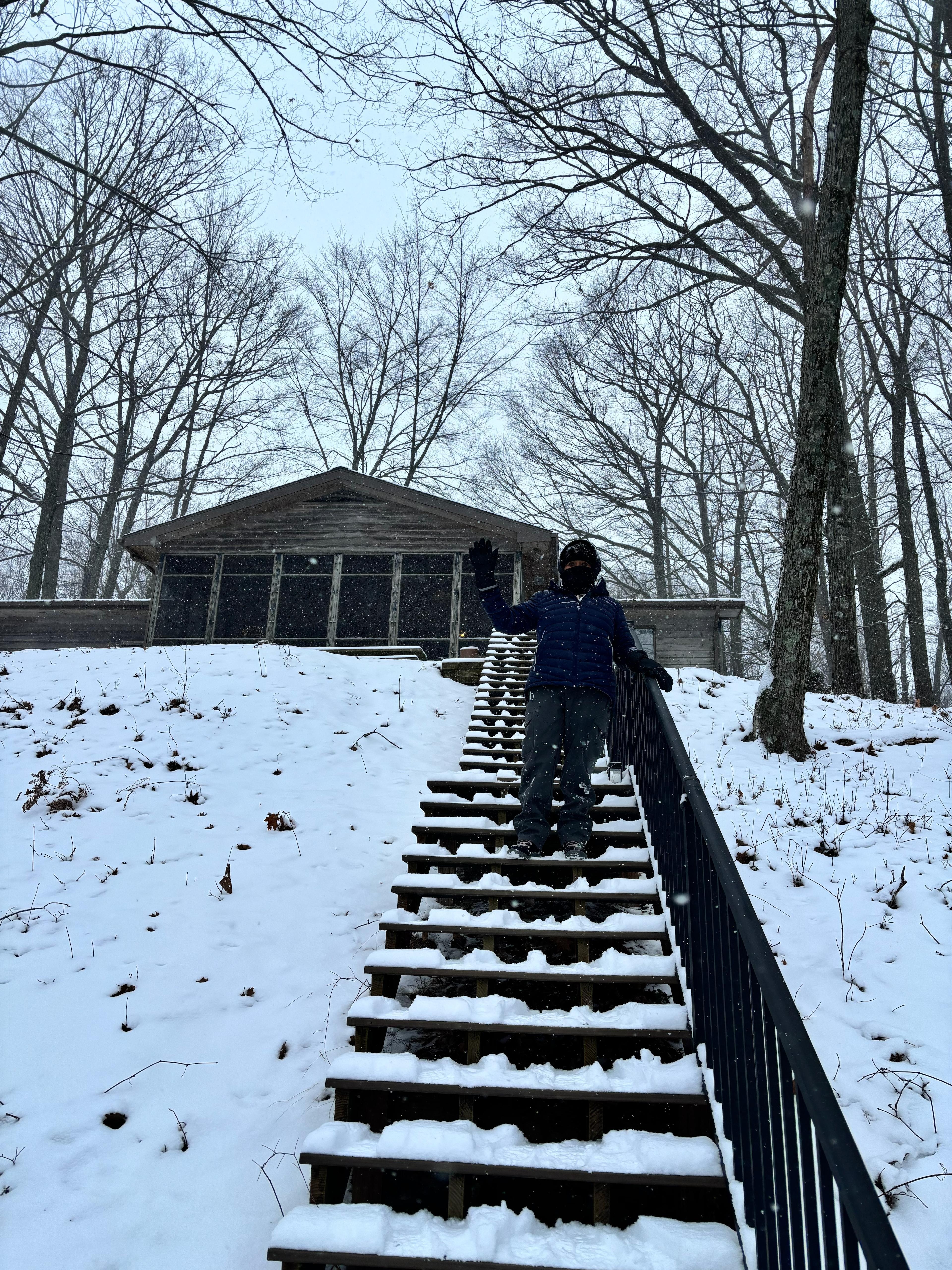 View of the house down from the dock