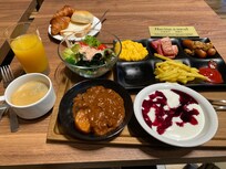 朝食バイキング
洋食 サラダにレタス欲しかった。