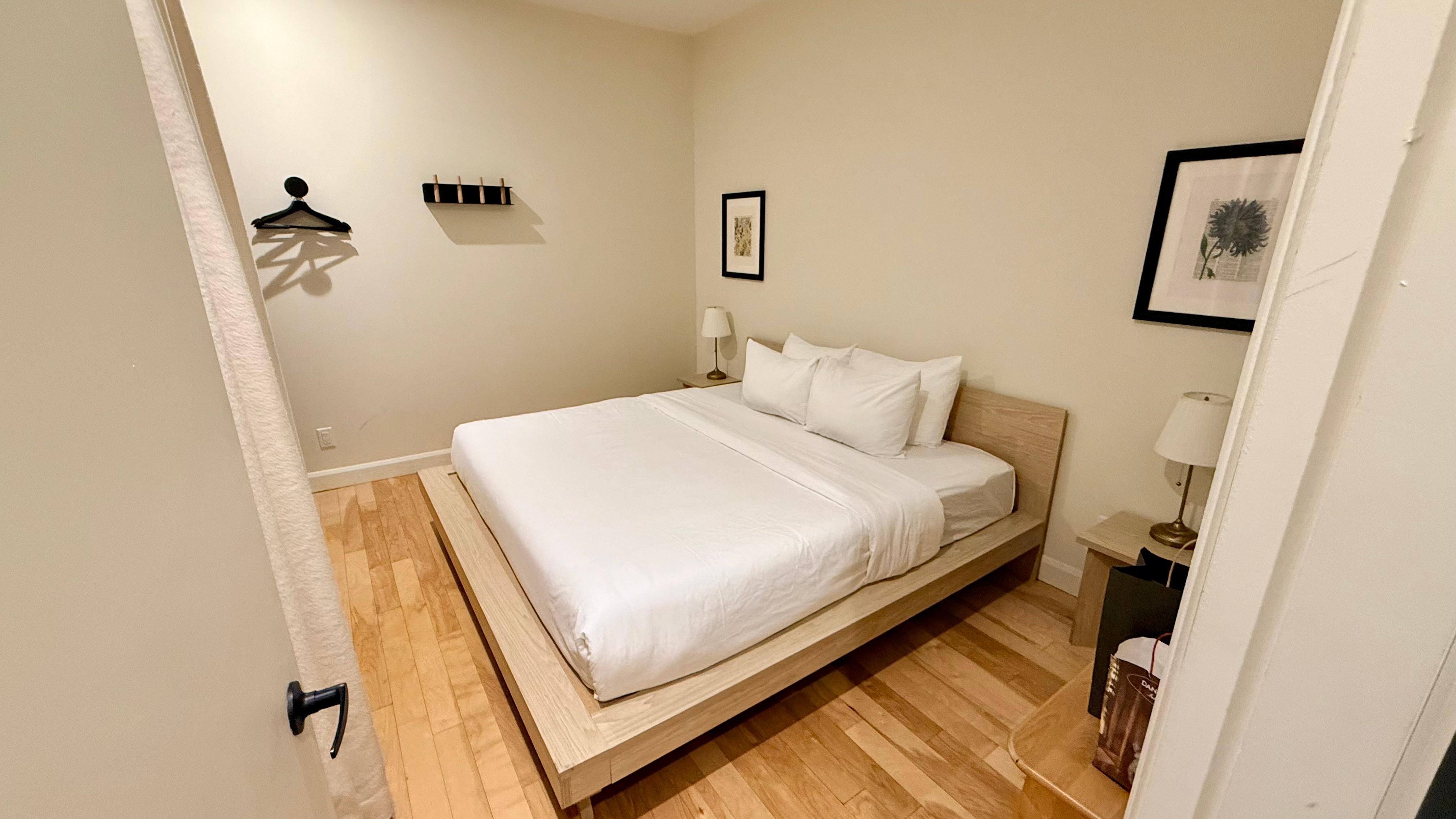 Bedroom #2 - has door.