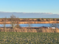Schöner Ausblick vom Deich