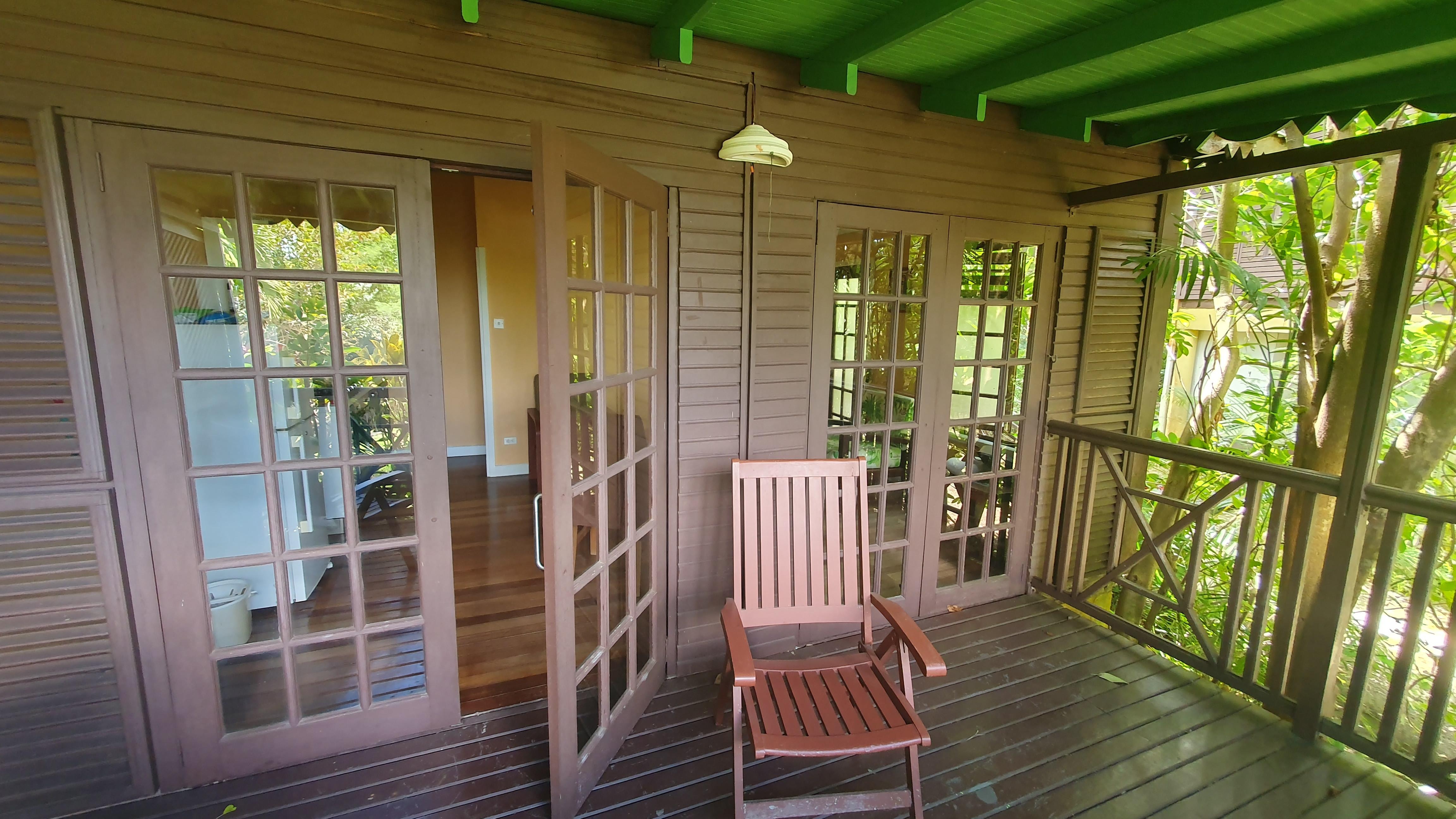 Veranda of cottage