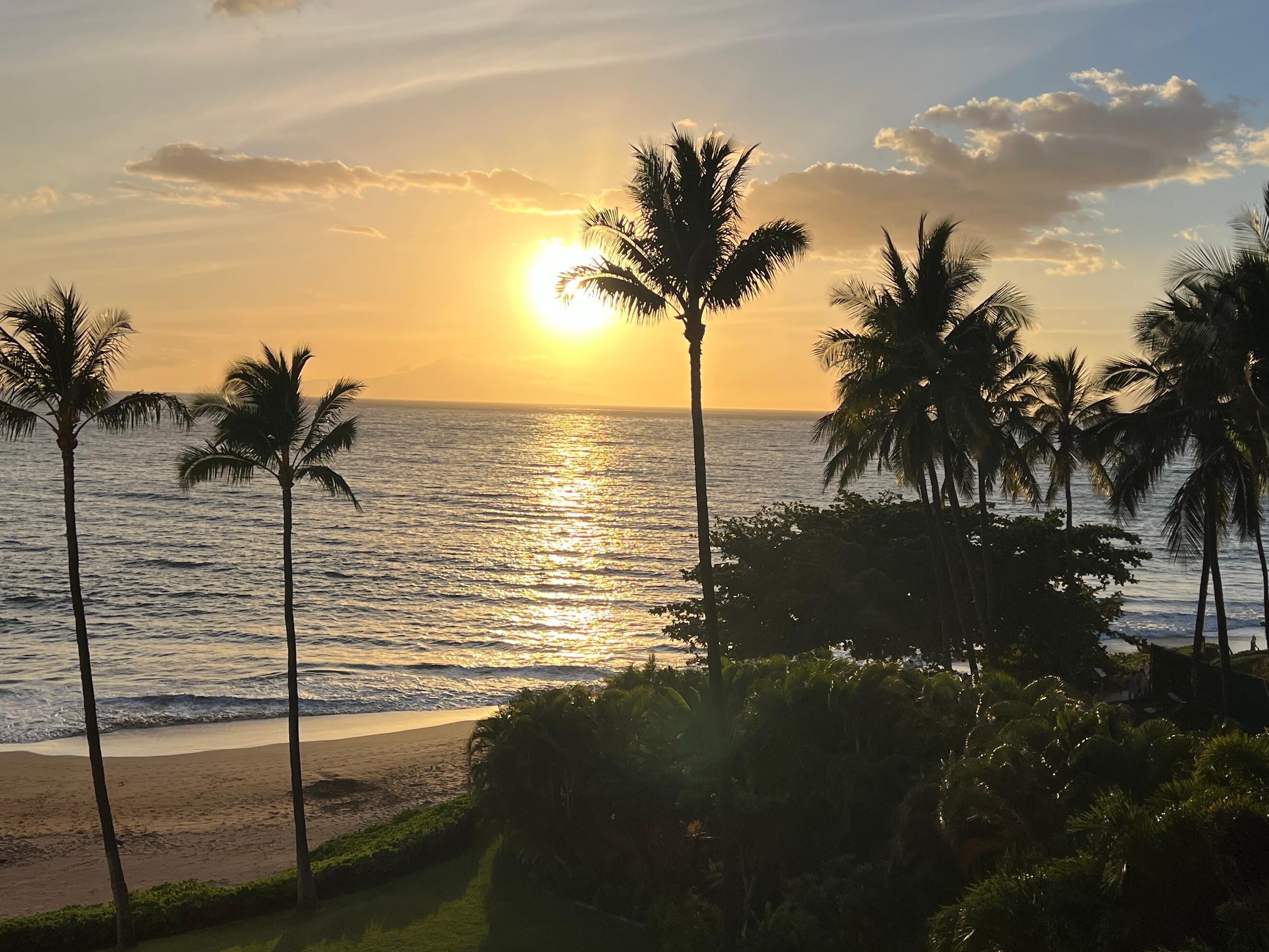 Sunset from lanai