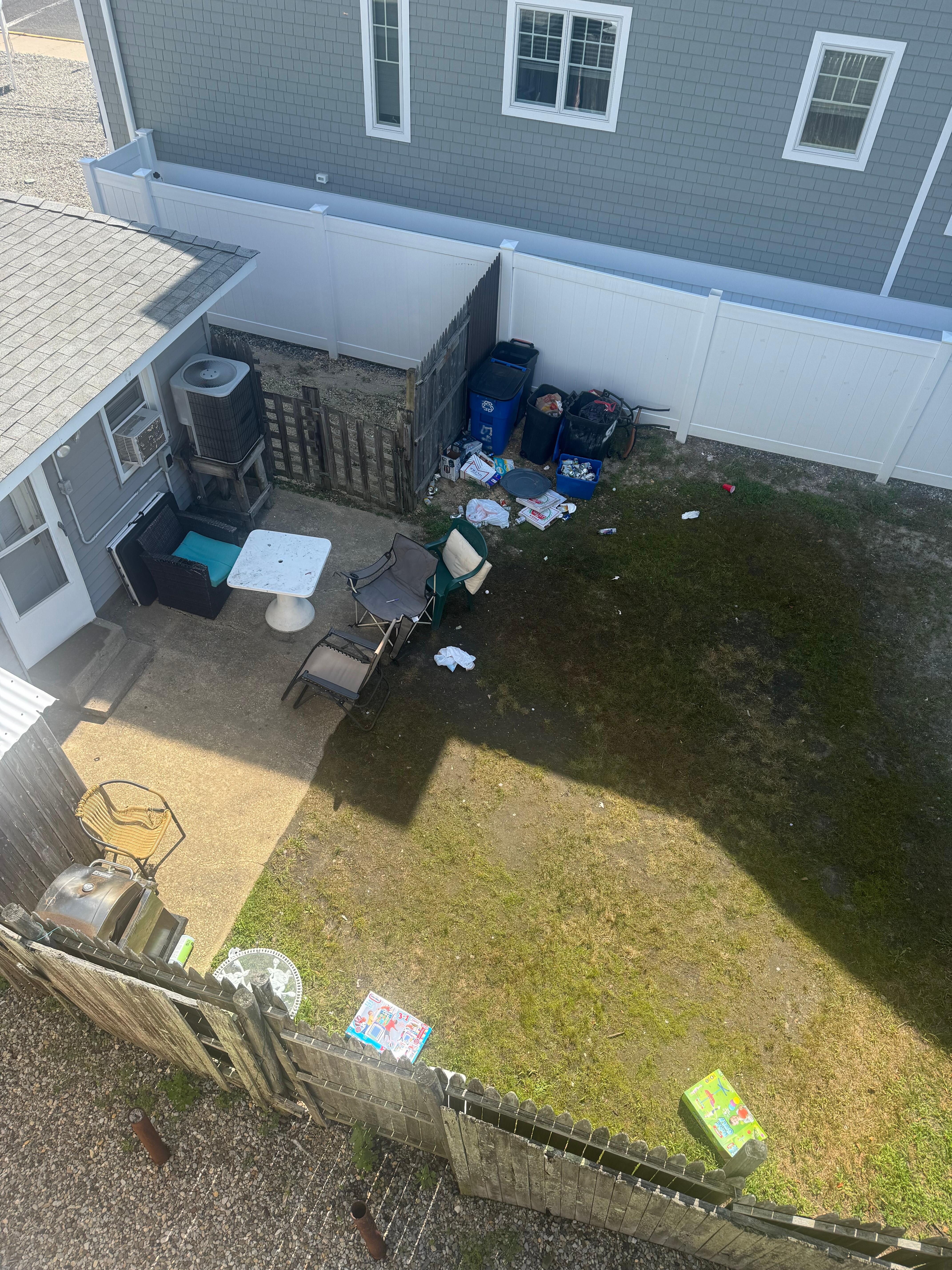 House to our left