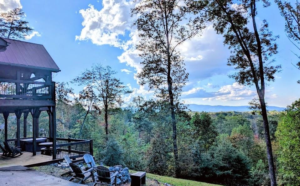 View from the deck never gets old and so very relaxing!
