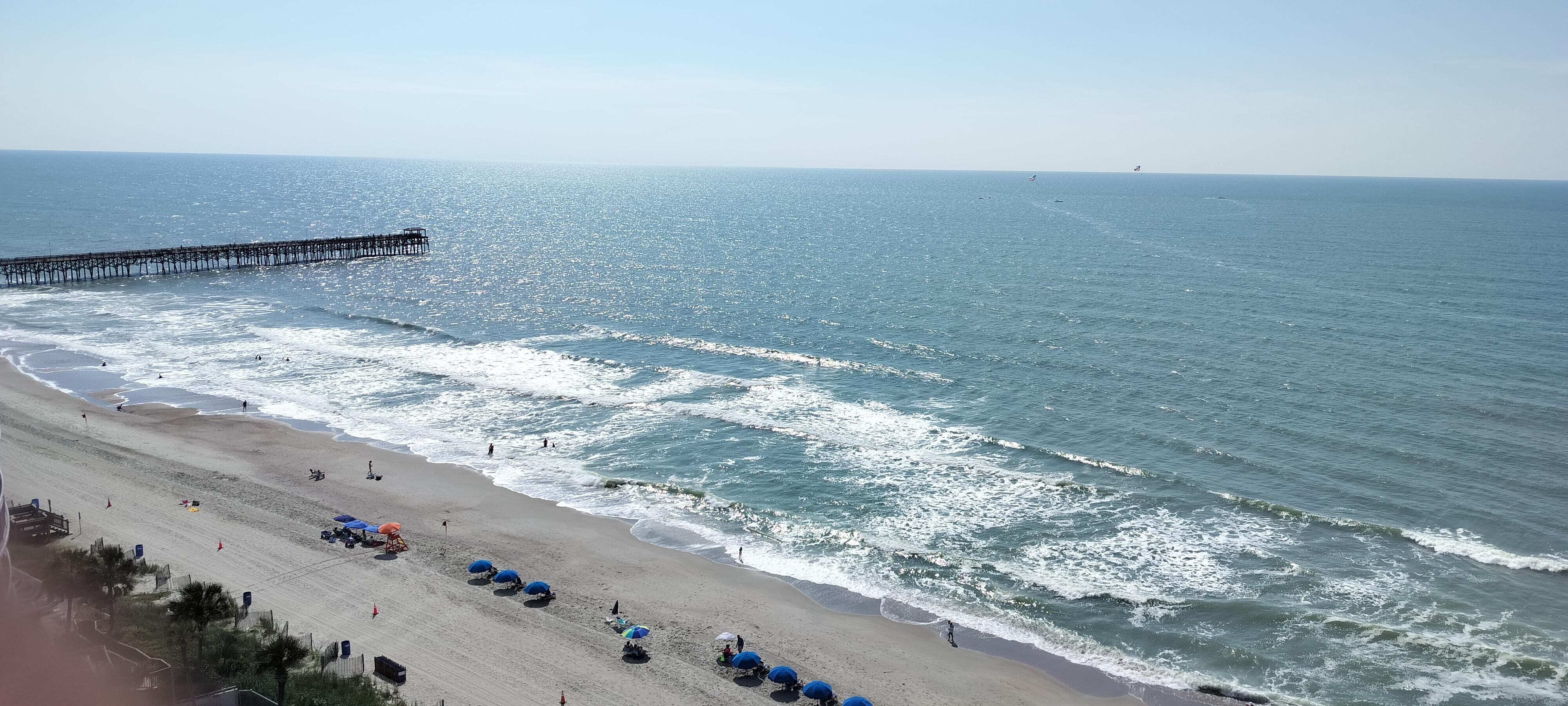 My view from my room's balcony 
