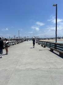 Newport Beach Pier a close walk from the place