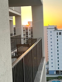 Early morning views from the 15th floor