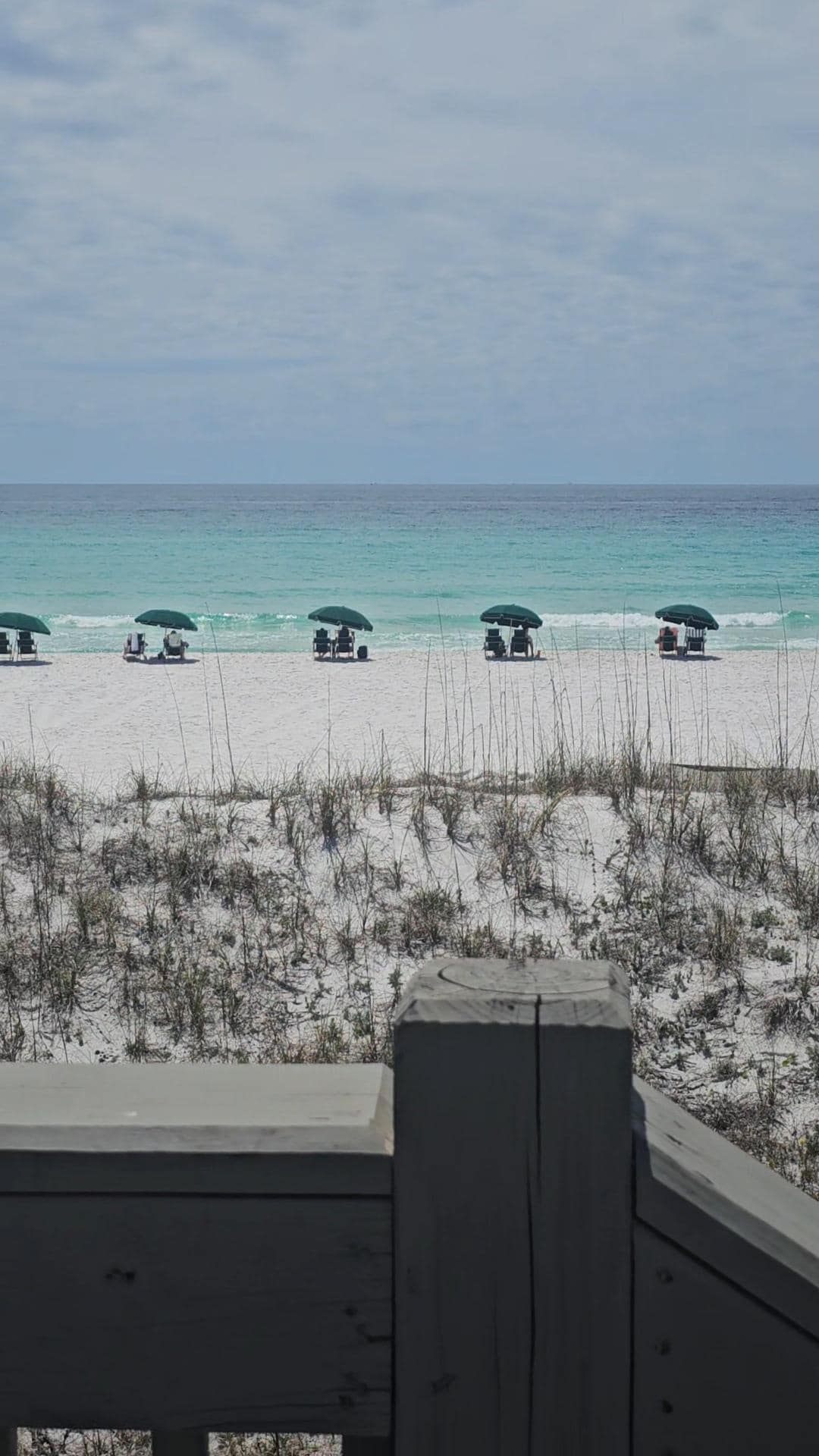 This is the view from outside the room. Crystal-clear waters and white, powdery sand. It was absolutely gorgeous! 