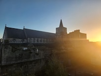Sunset from balcony.