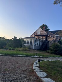View from fire pit