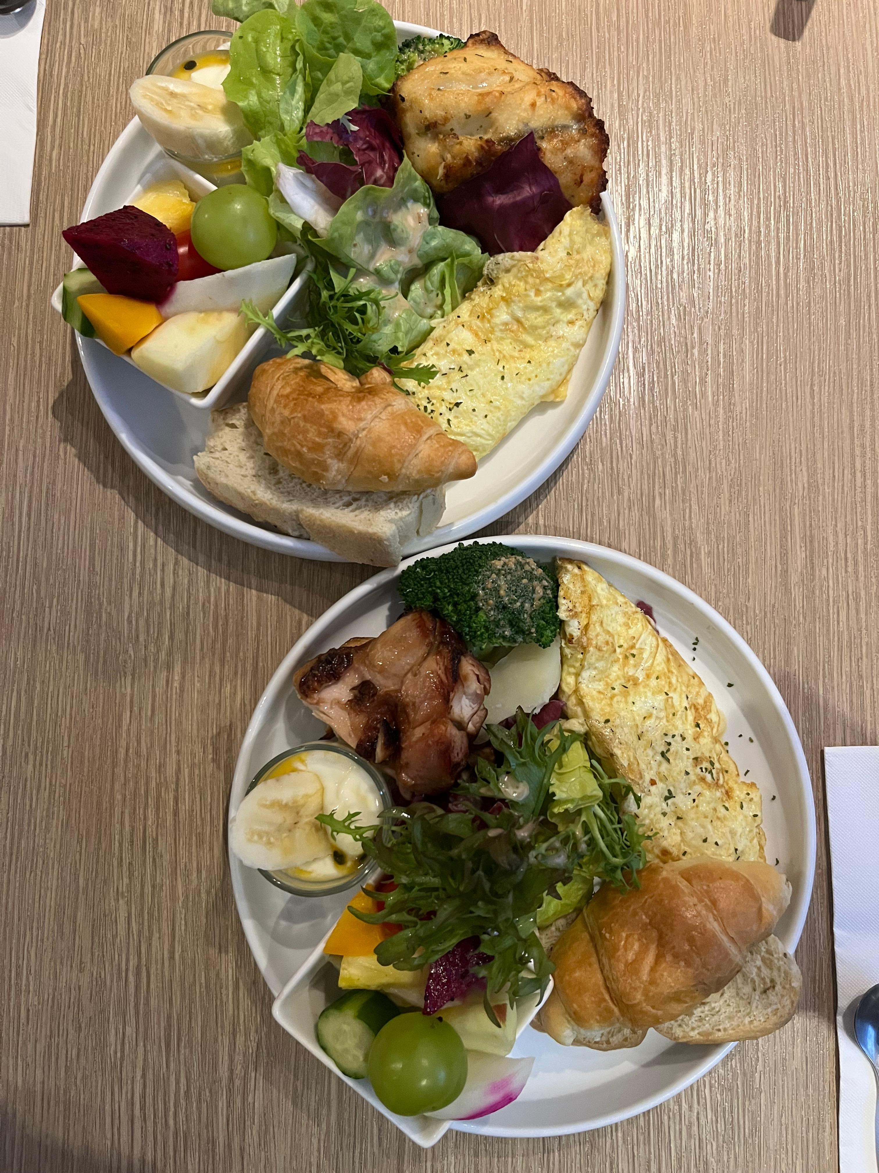 Very tasty and satisfying breakfast