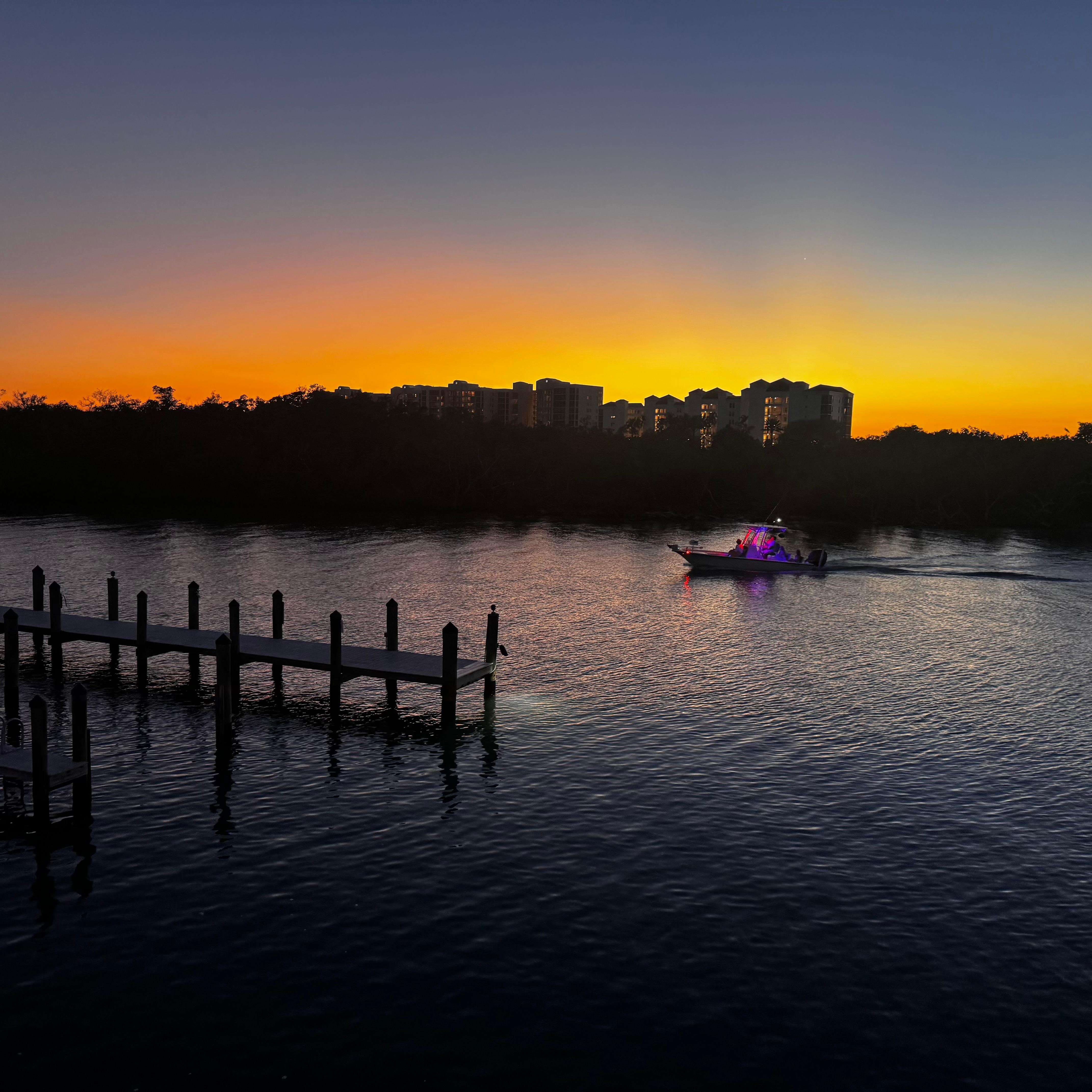 Gorgeous Sunset from
Balcony 