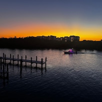 Gorgeous Sunset from
Balcony