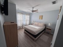 One upstairs bedroom