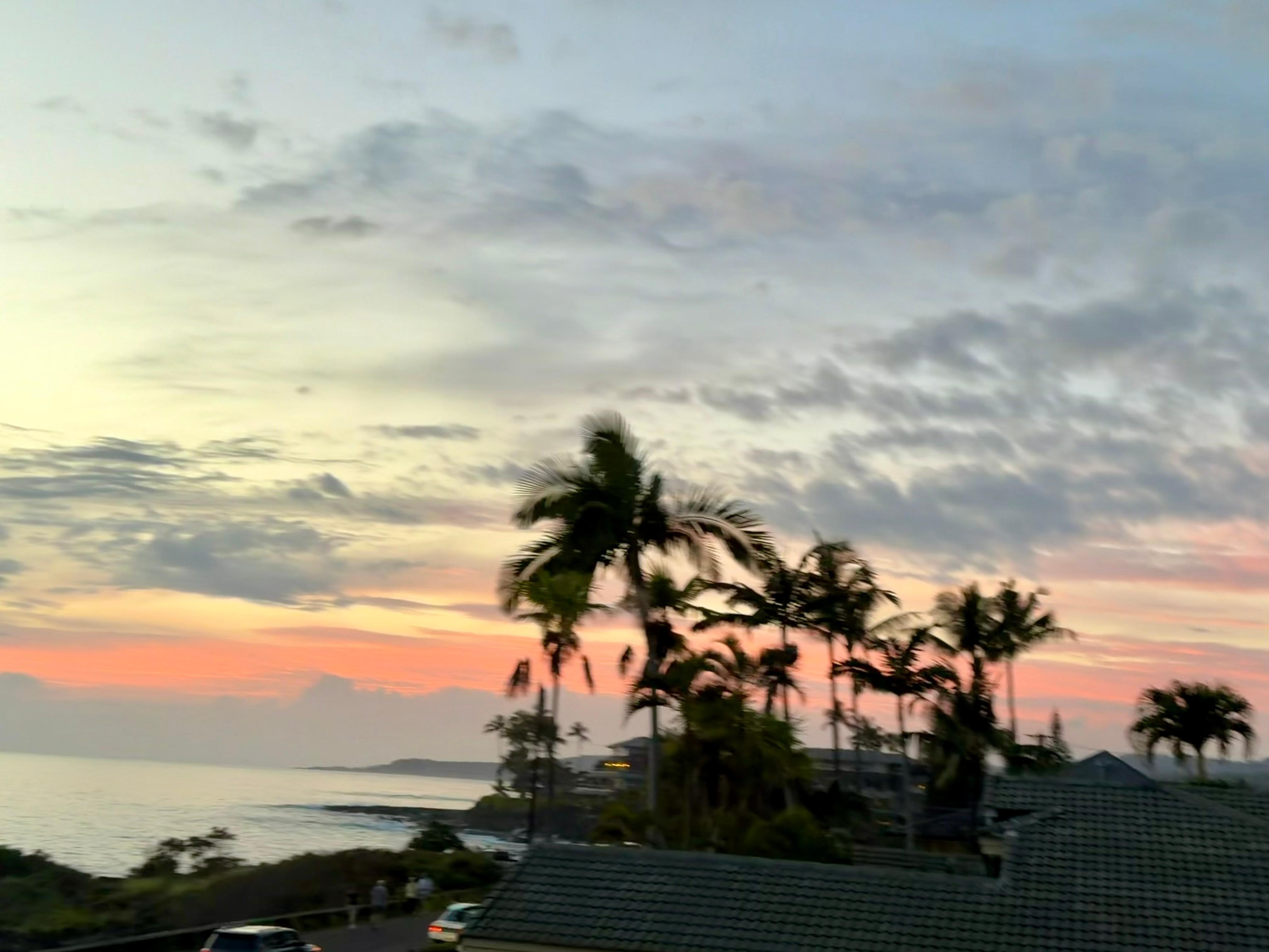 Perfect sunset views.