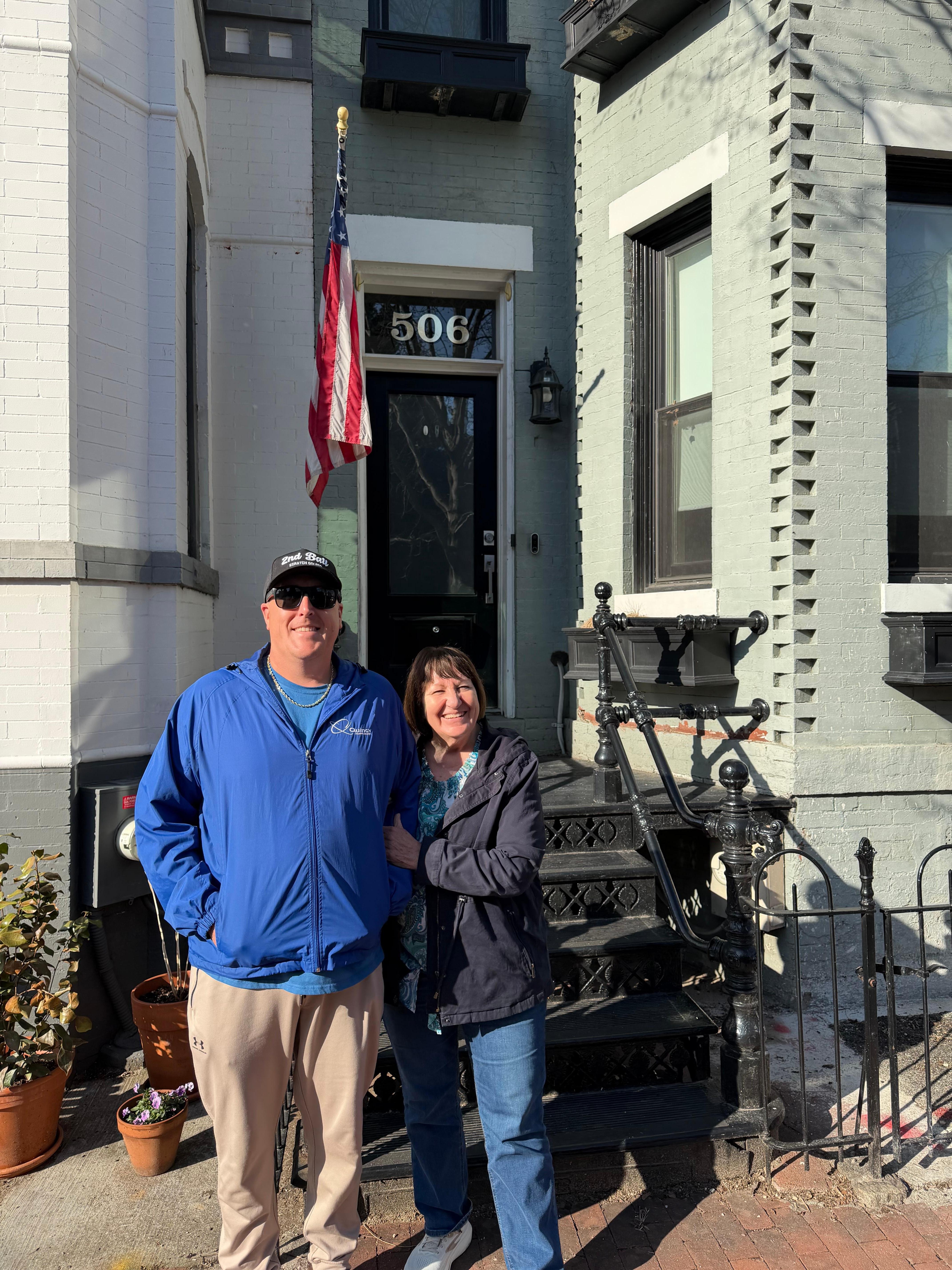 Outside of host home