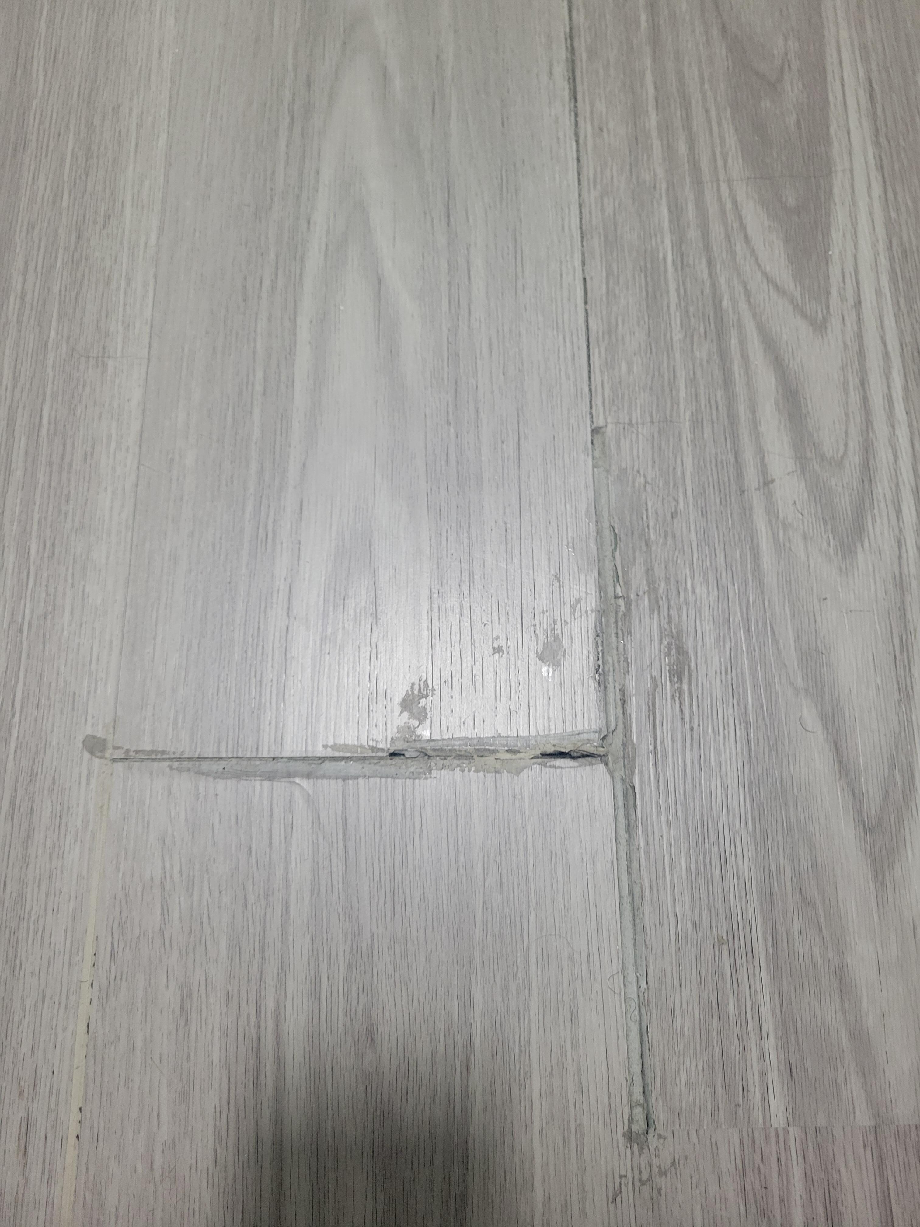 Bathroom floor