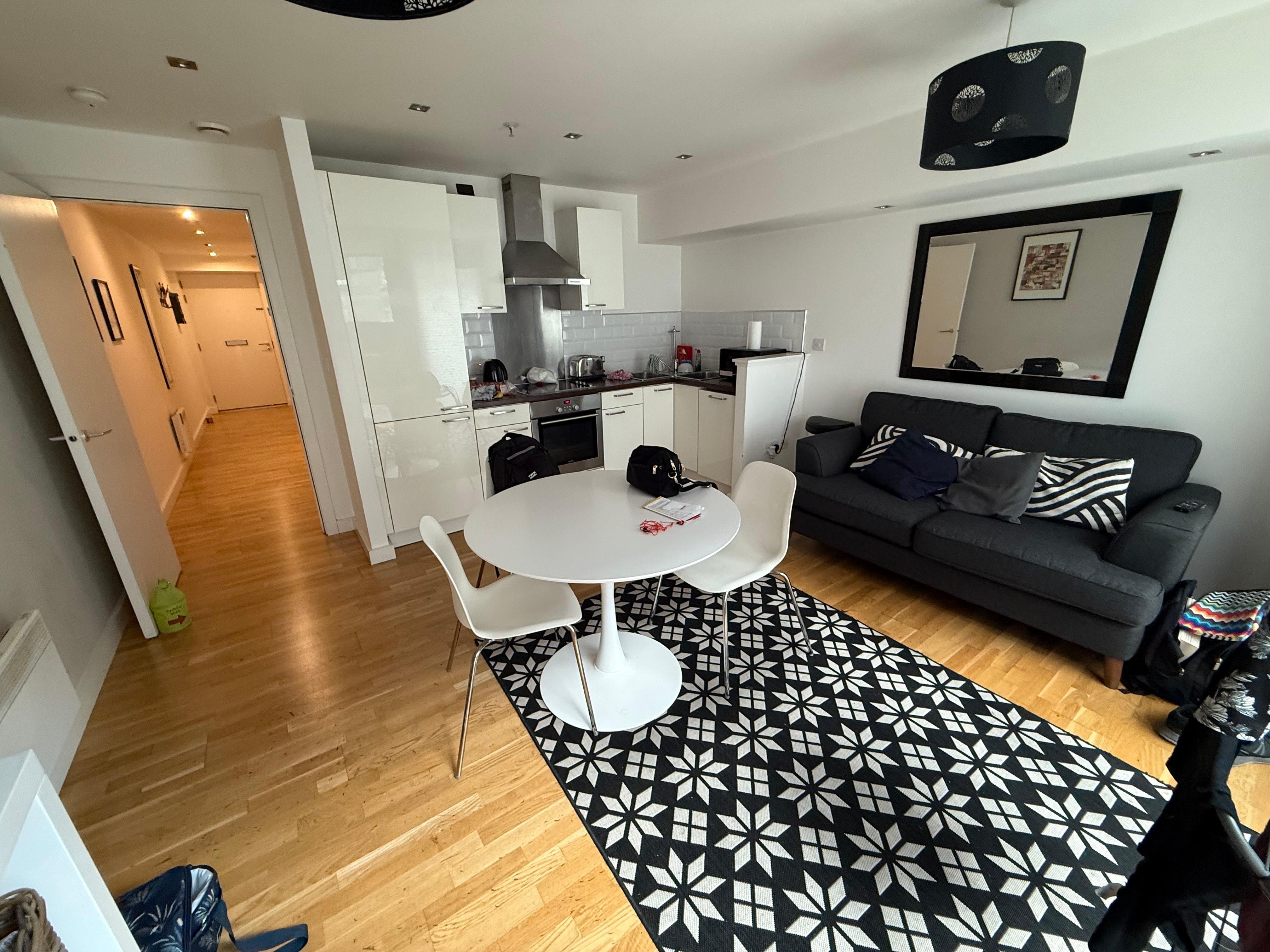 Kitchen lounge dinning.