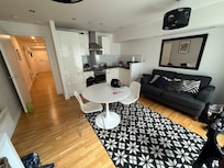 Kitchen lounge dinning.