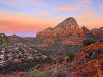 Sunrise on Sugarloaf just a short walk from the back door