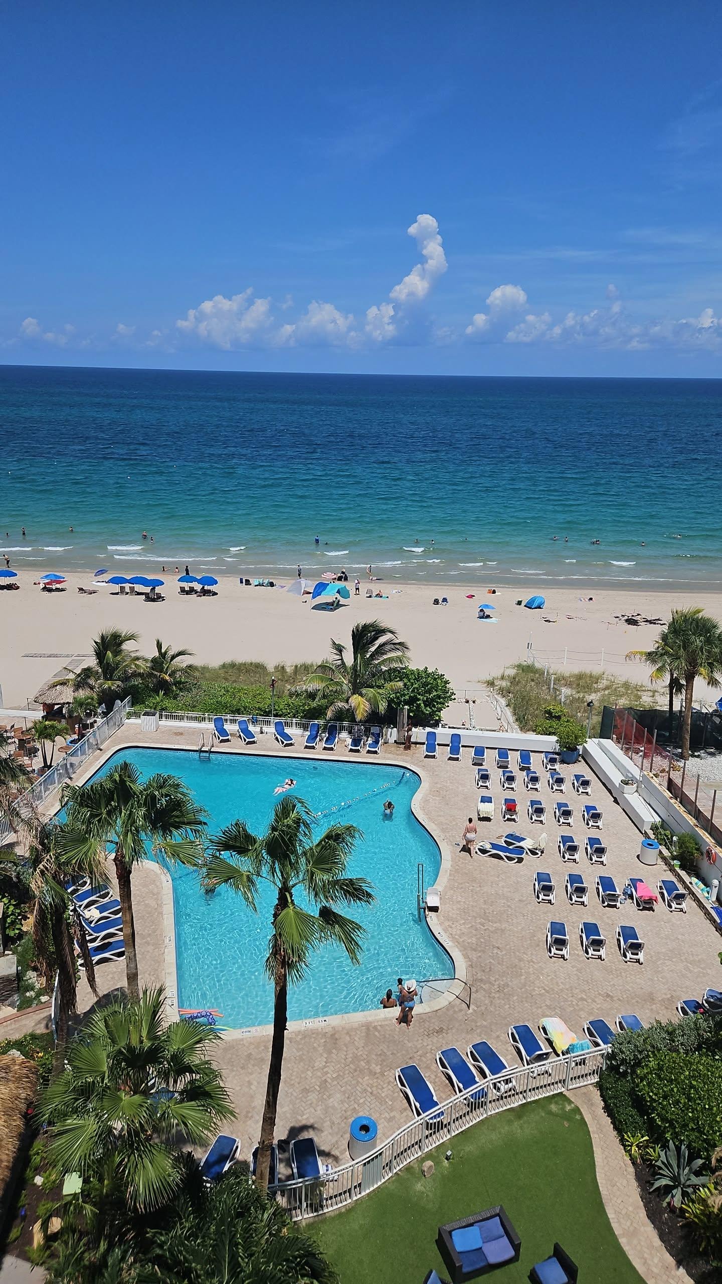 View from the condo balcony